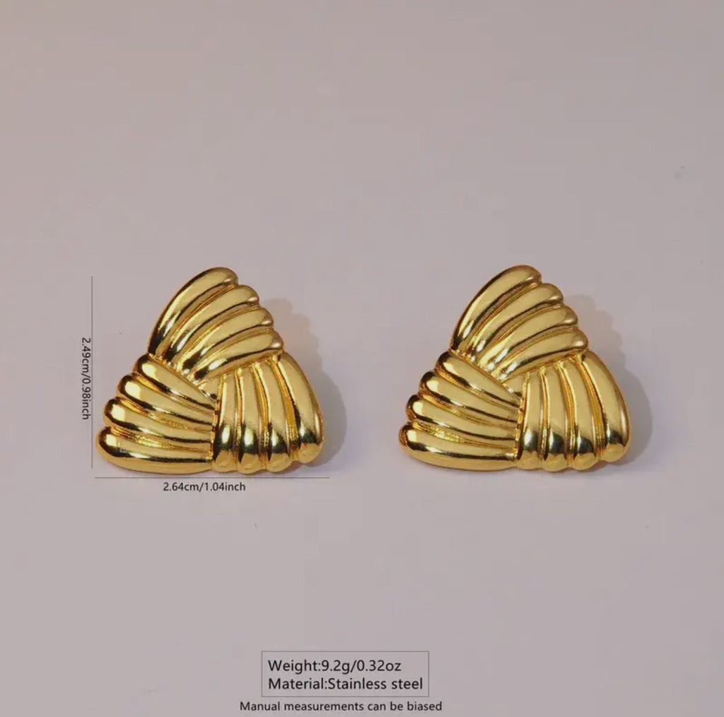 Triangle earrings