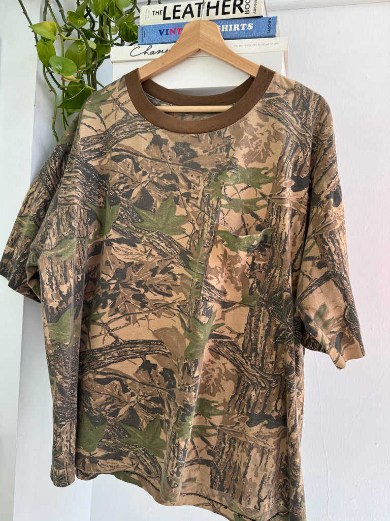 Vintage camo t shirt