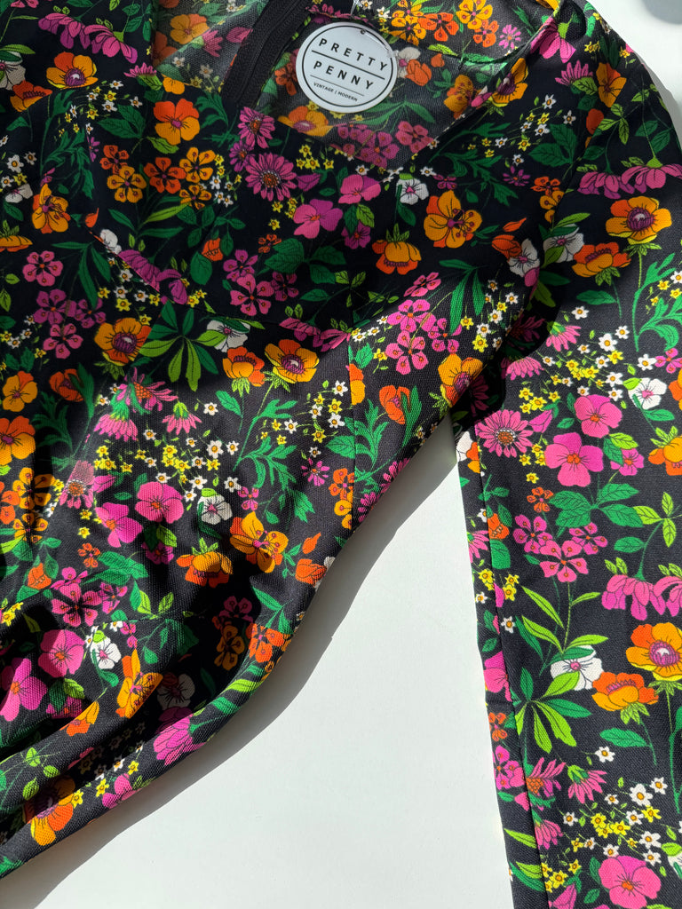 Vintage floral dress