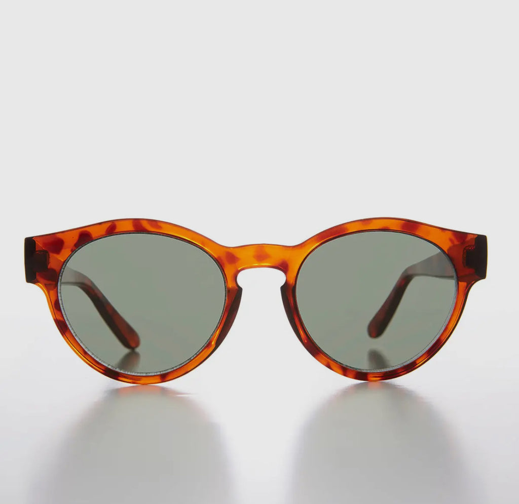 Round classic preppy vintage sunglasses
