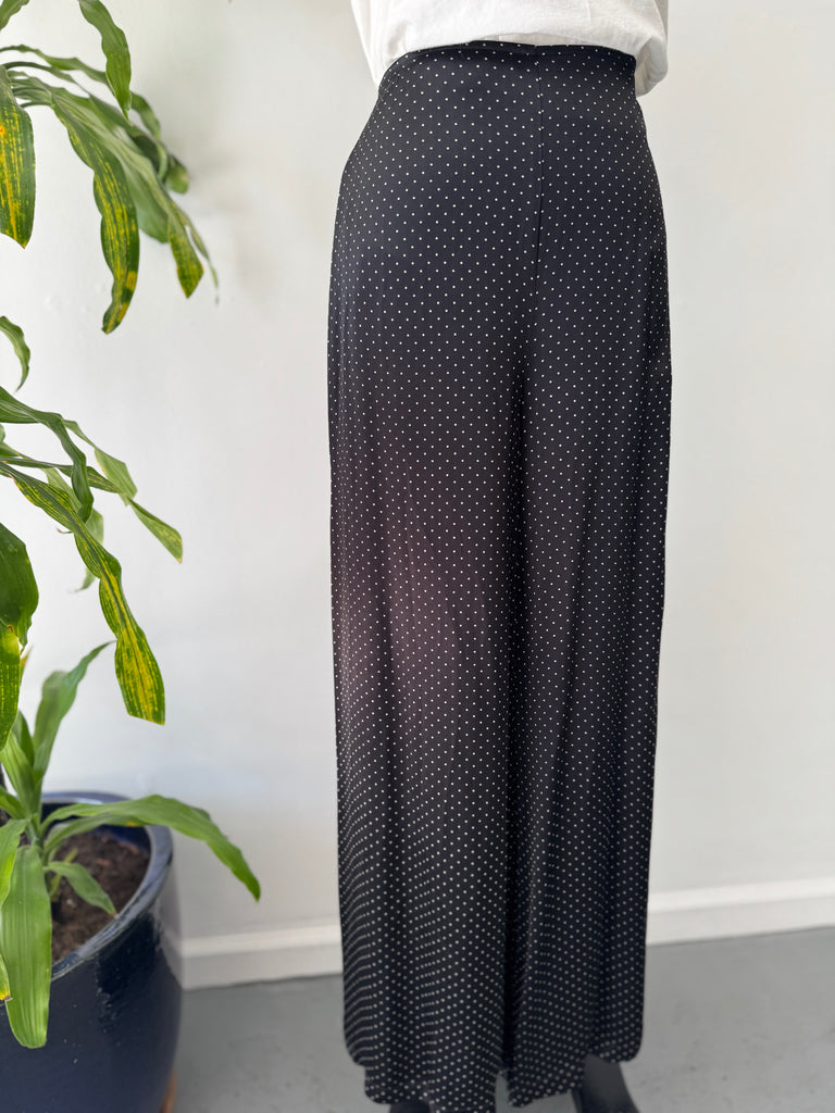 GANNI polka dot pants high waist “28”