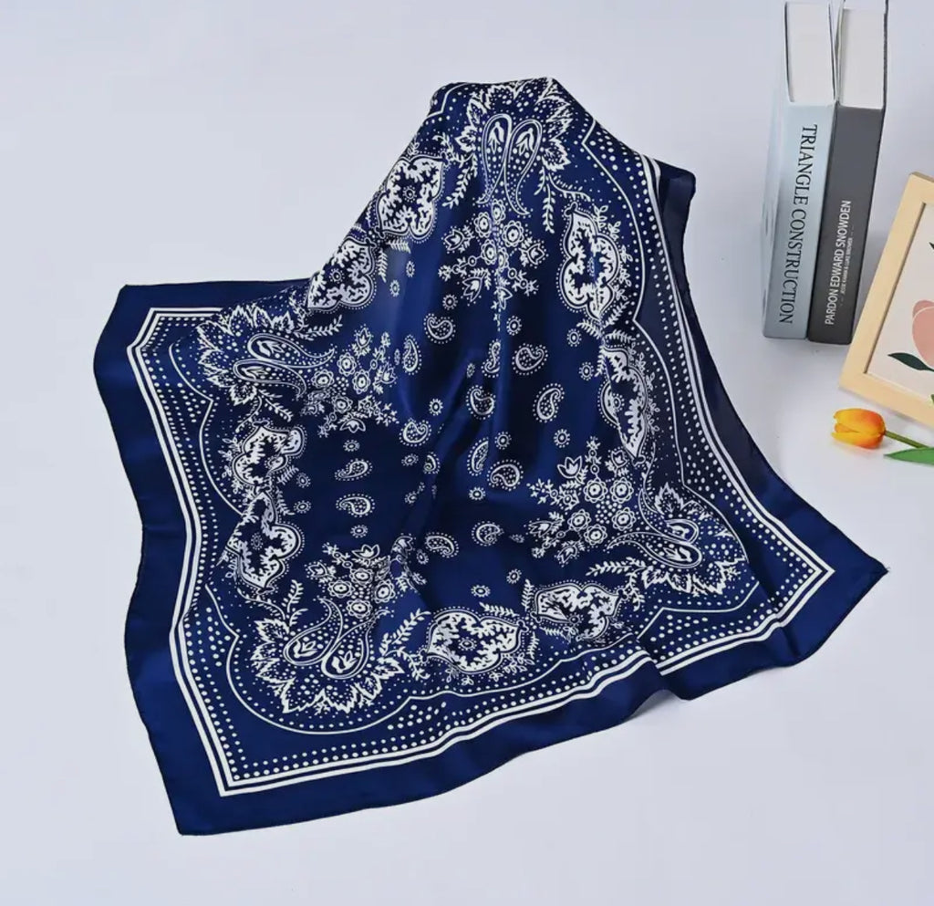 Soft lightweight bandana scarves