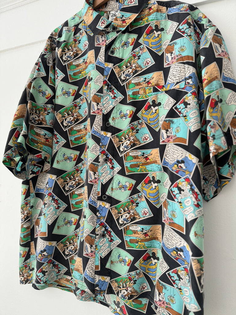 Vintage silk Disney top