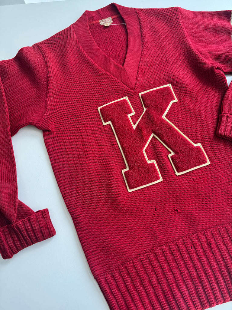 1930’s wool knit sweater