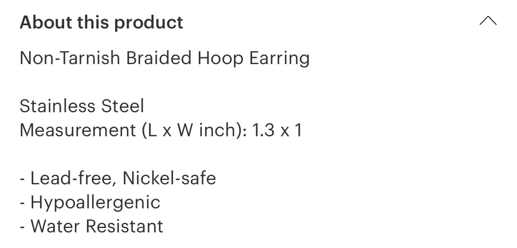 Braided hoop earrings