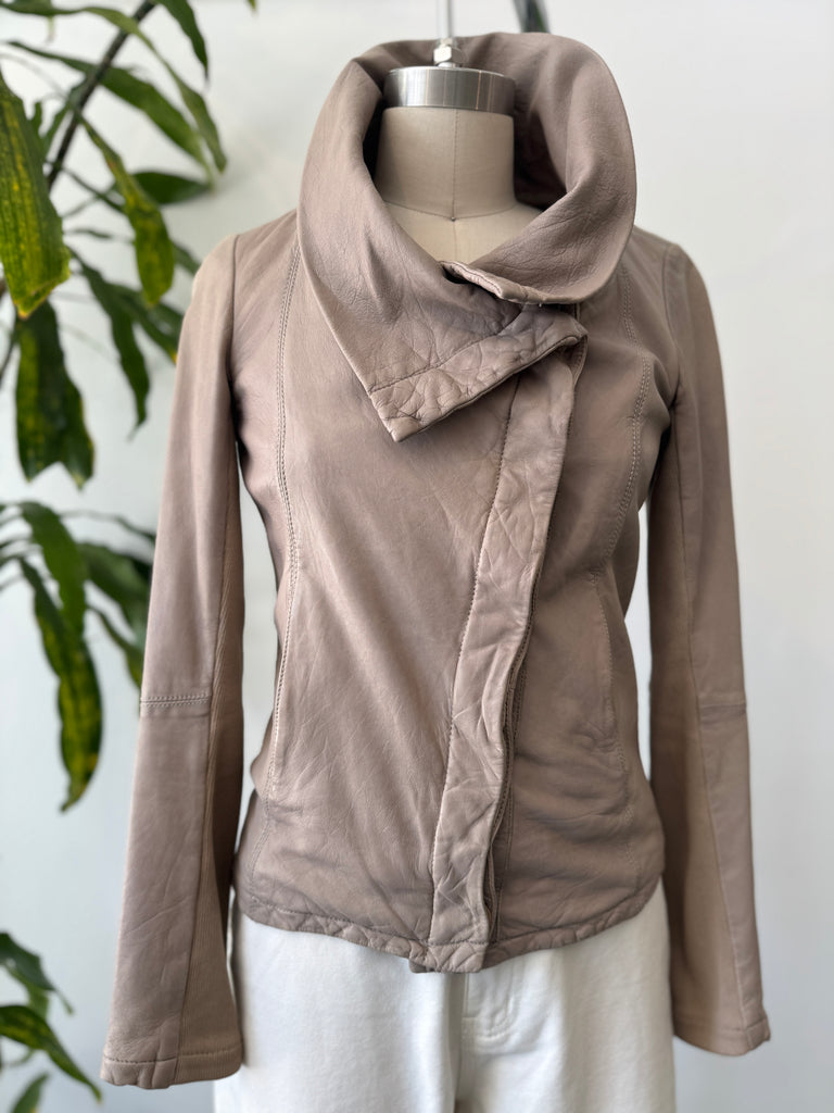 Designer leather ALL SAINTS jacket
