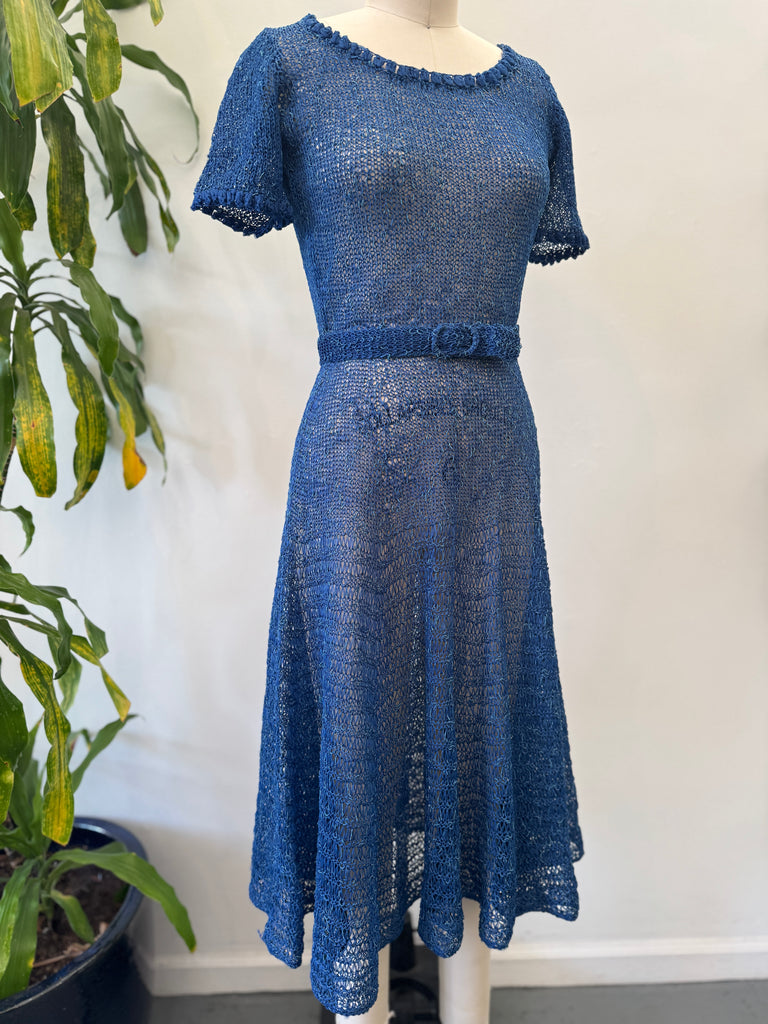 Vintage 1950’s hand knit dress
