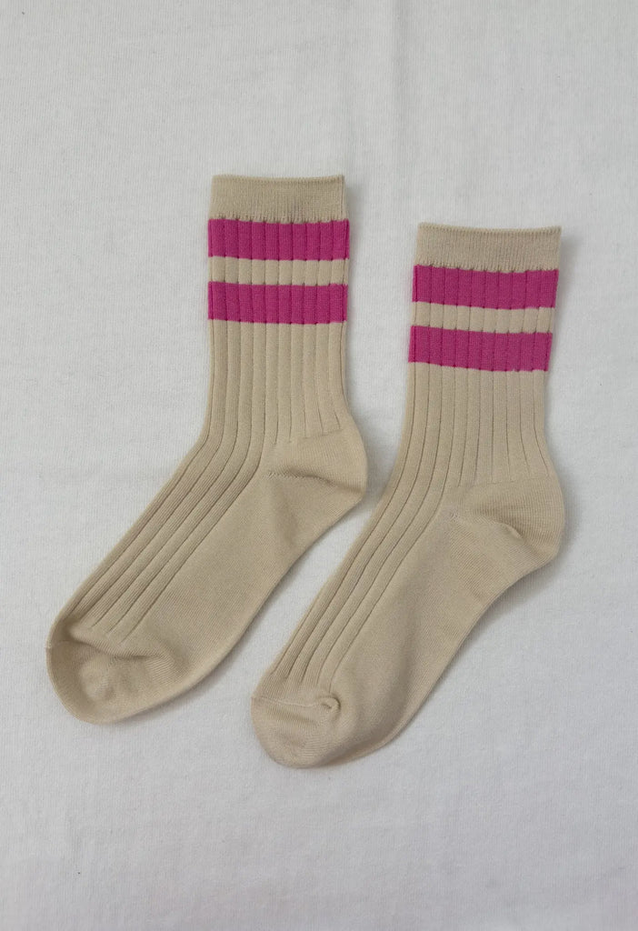 Le bon shoppe her varsity socks taffy