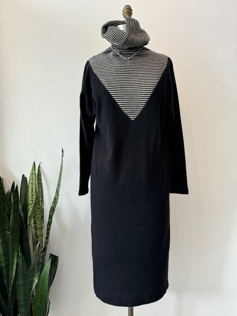 Vintage lambswool sweater dress