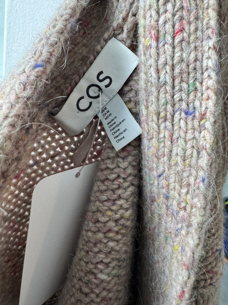 COS oversized cardigan sweater