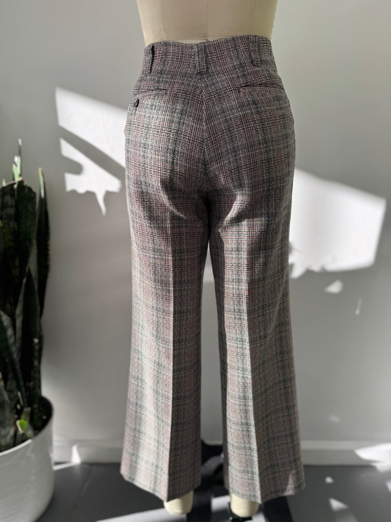 Vintage plaid pants “30”