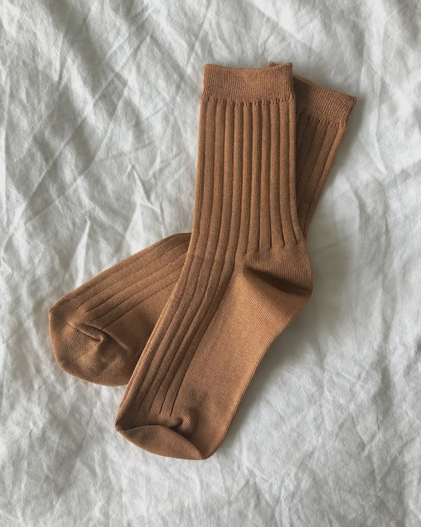 Le Bon Shoppe | her socks | terracotta