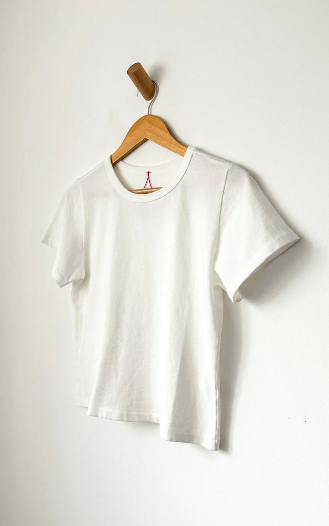 Le Bon Shoppe | little boy tee | vintage white