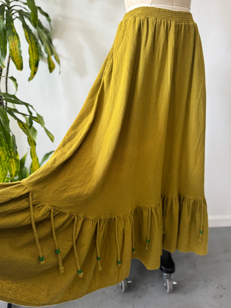 Over dyed Cotton skirt