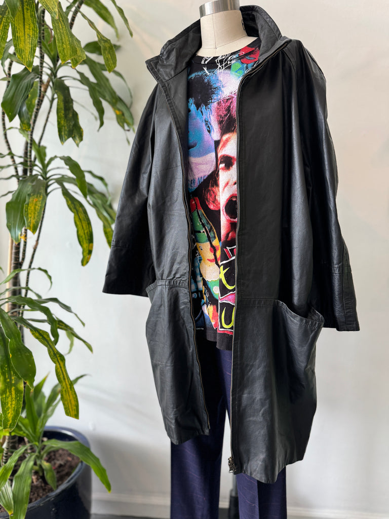 Vintage Etienne Aigner leather jacket