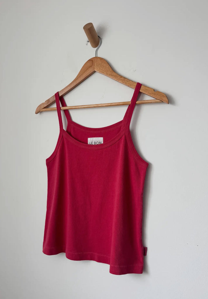 Le Bon Shoppe Dana cami red