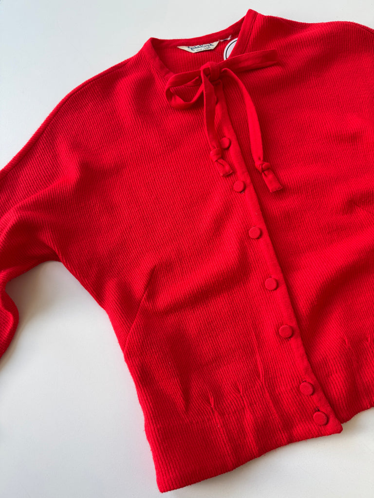1950’s Judy bond cherry red top