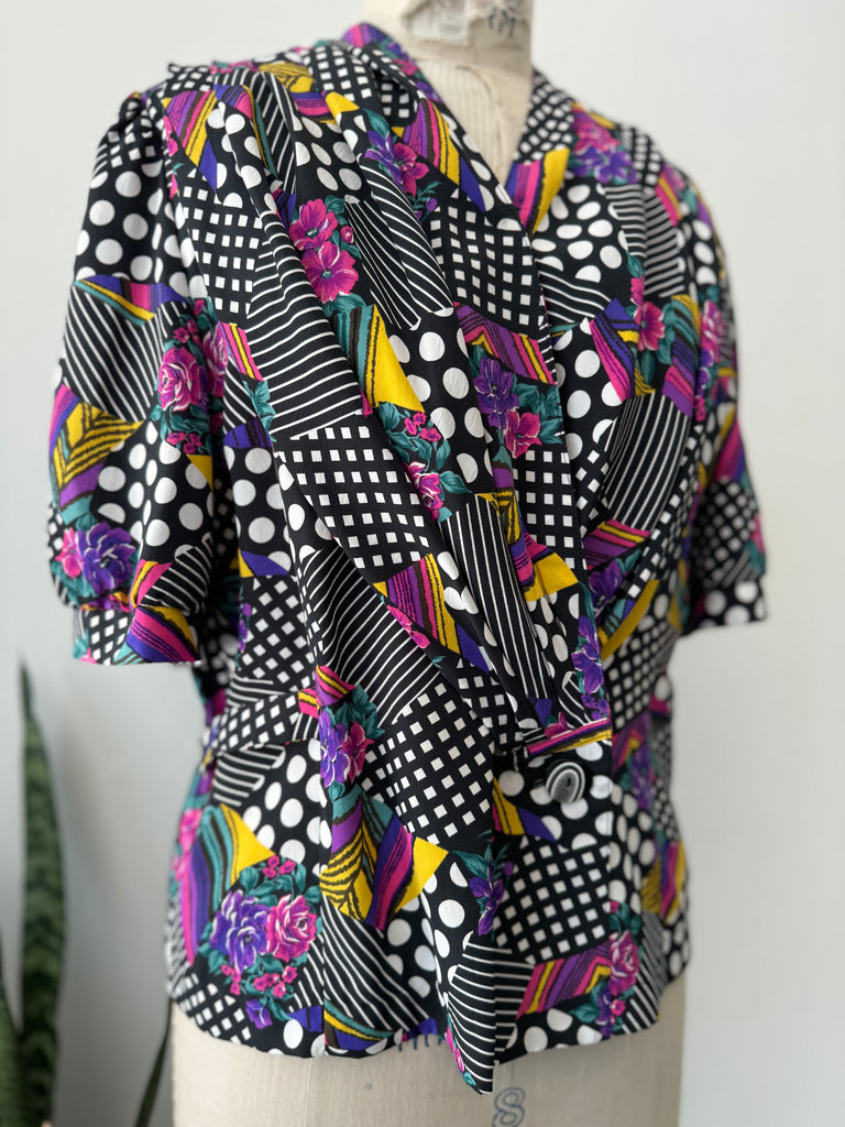 Vintage maximalist top