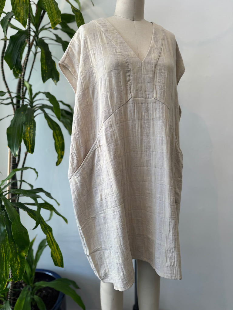 Curated oversized cotton dress