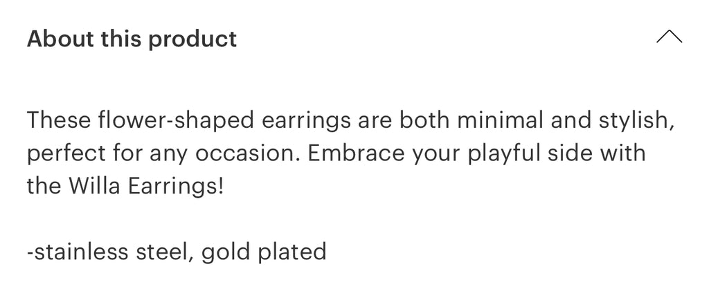 Fan Earrings