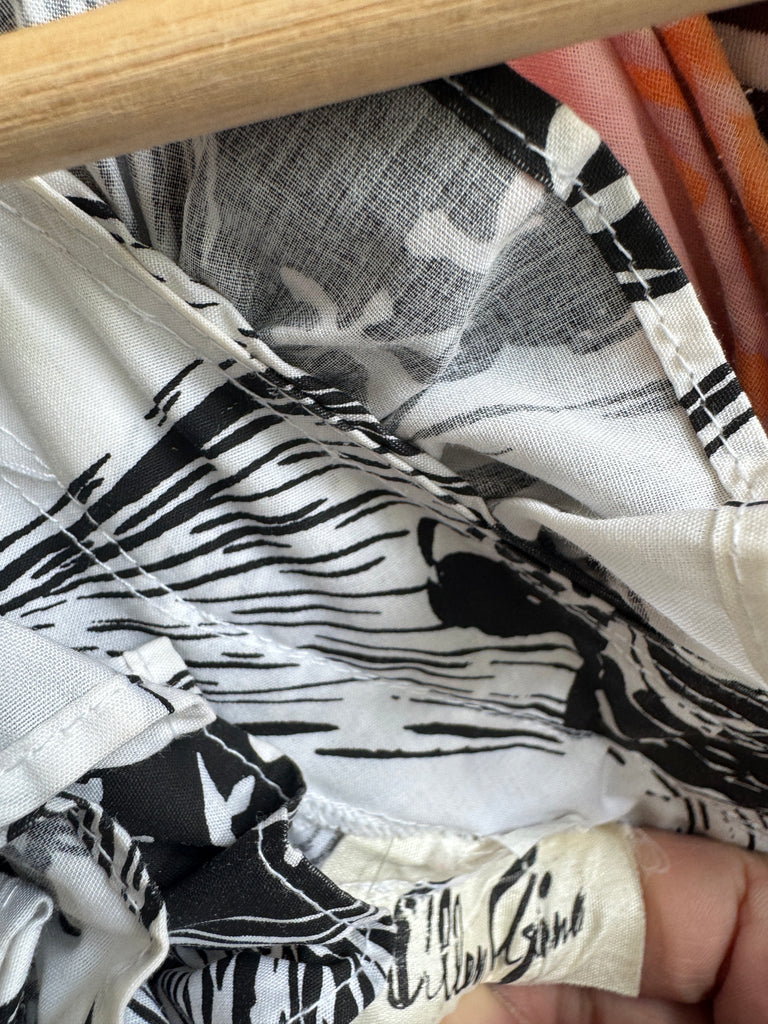 Vintage Allen Akena handmade dress