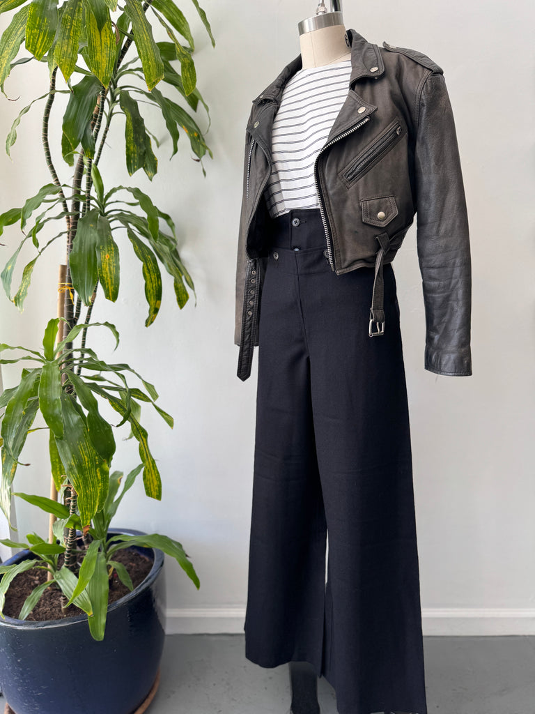 Vintage sailor pants highest waist “28”