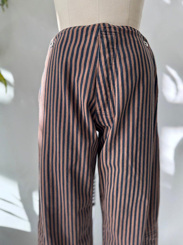 Vintage striped jeans