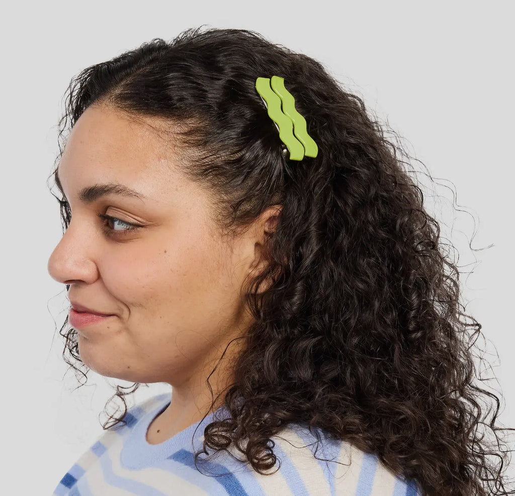 Chunks Allie clip chartreuse