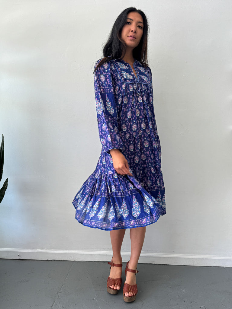 Vintage made in India cotton dress