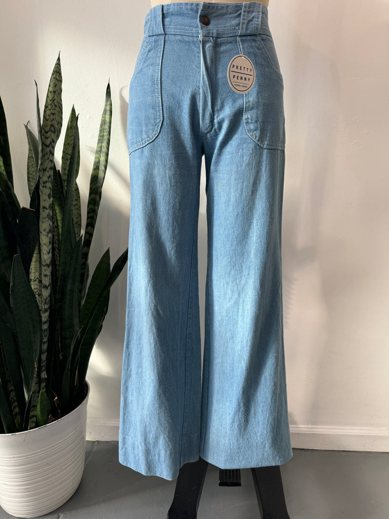 1970’s SUCCO TASH high waist | bell bottoms