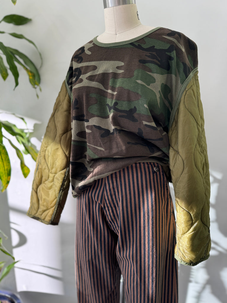 Handmade vintage upcycled top