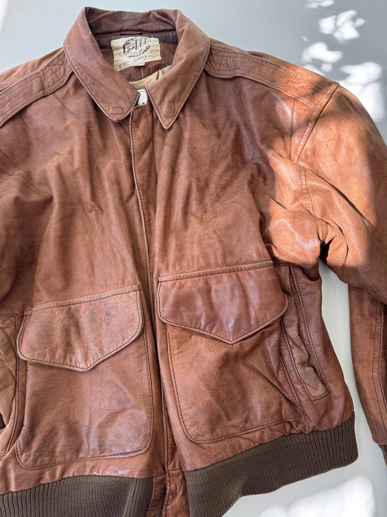 Vintage leather jacket