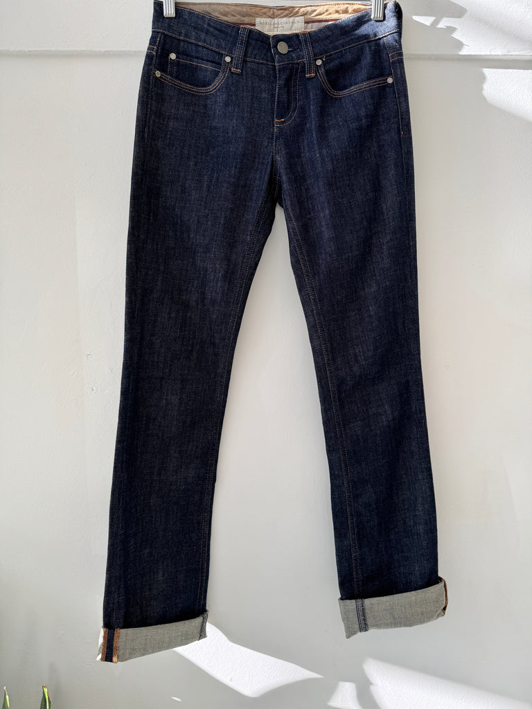 Designer Stella Mc Cartney low rise jeans “26”