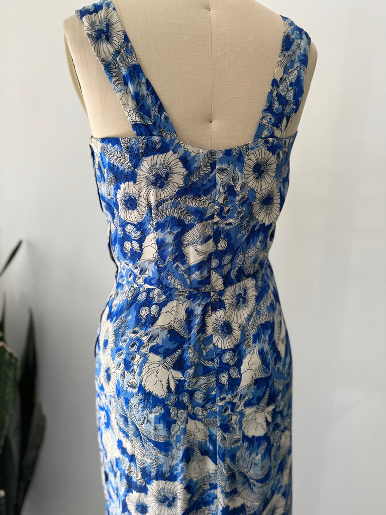 1950’s silk dress