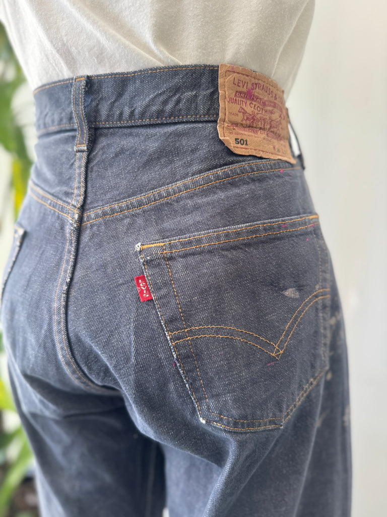 Levi’s European jeans artist paint waist “34/36”