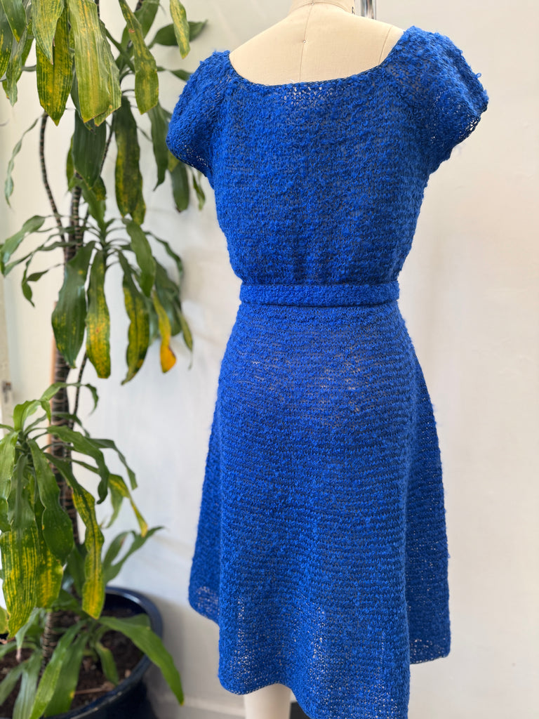 1950’s handmade vintage knit dress available