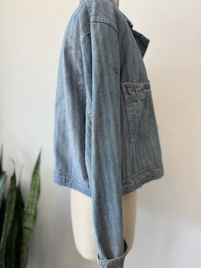 Vintage denim work jacket