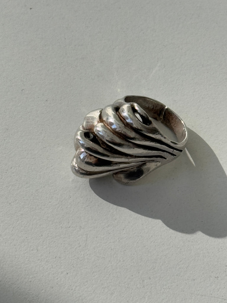 Heavy weight sterling silver ring size 10