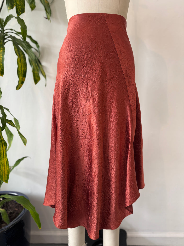 Vince wrinkle skirt waist “30-34”