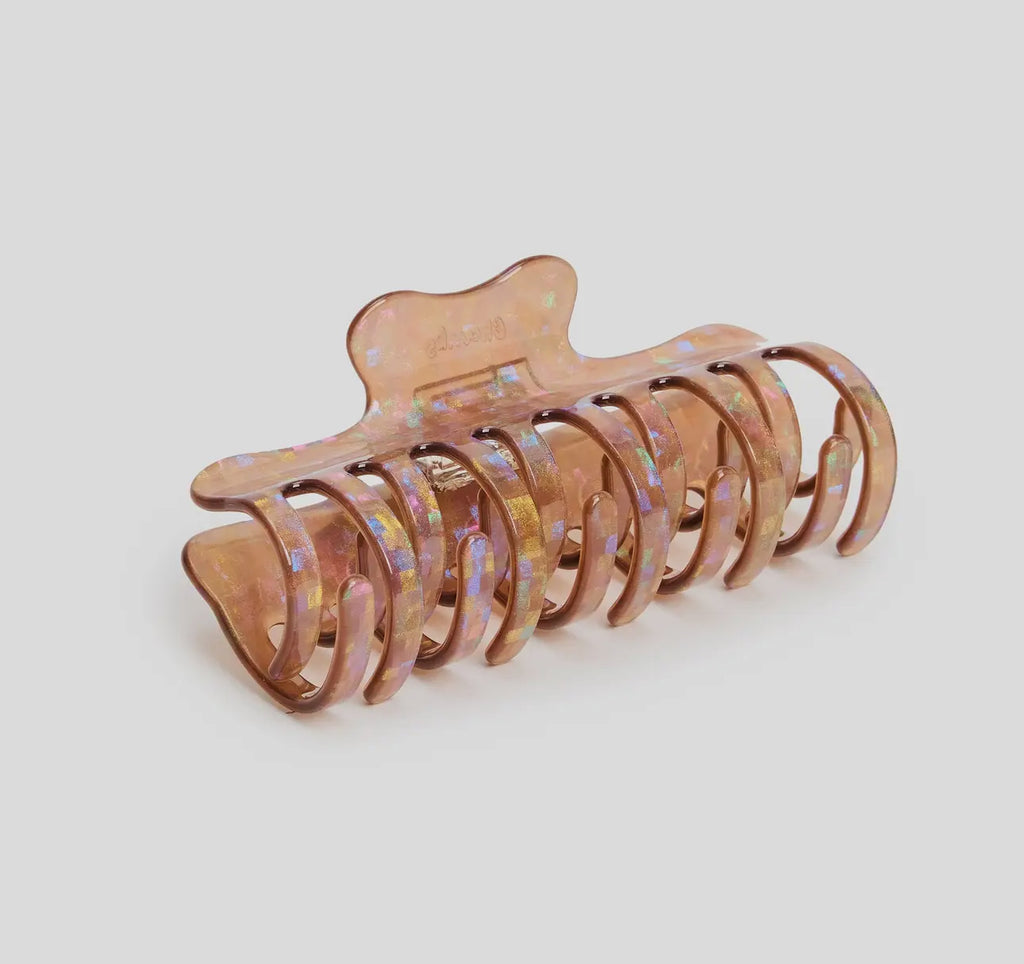 Chunks jojo claw in large hazel sparkle