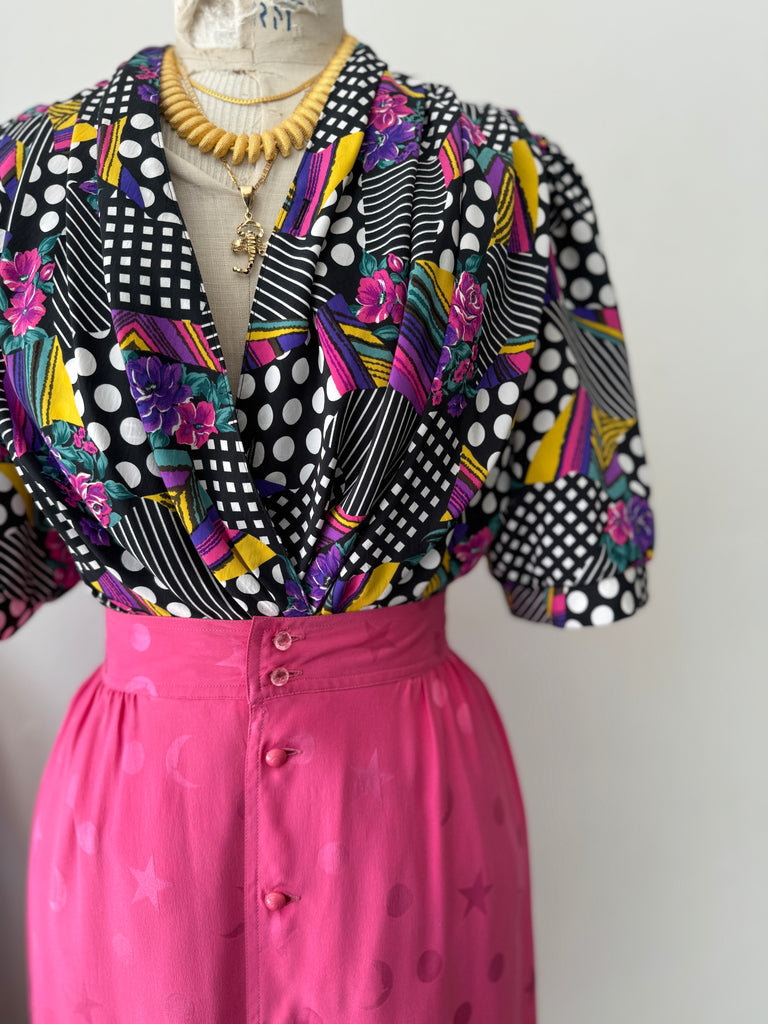 Vintage maximalist top