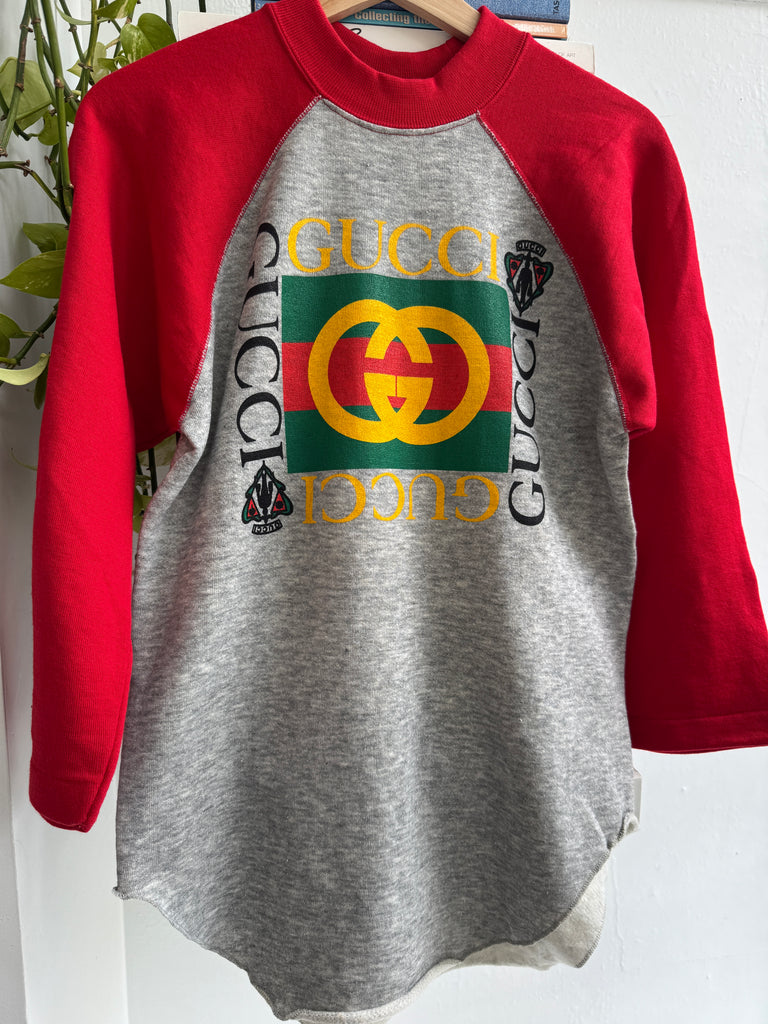 Faux on vintage raglan