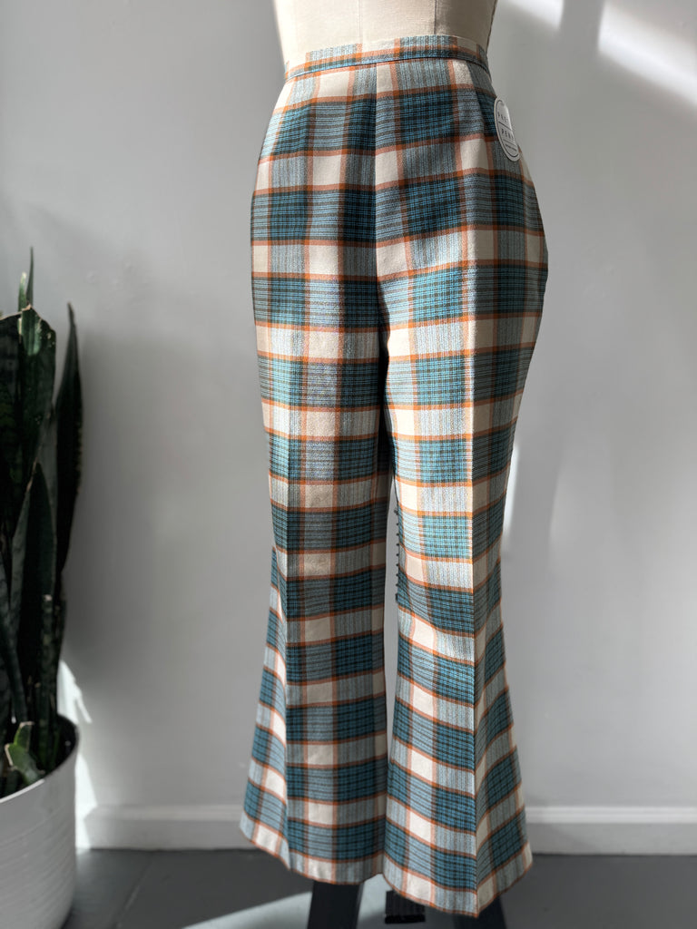 Vintage plaid pants