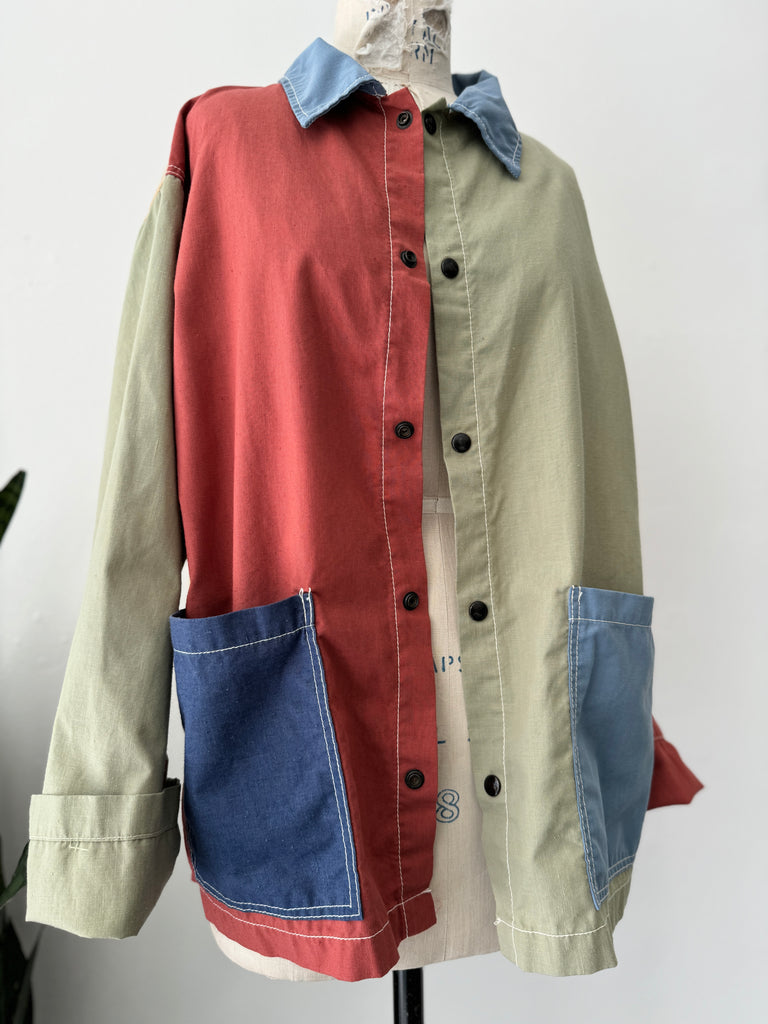 Handmade patchwork jacket