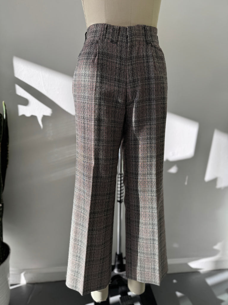 Vintage plaid pants “30”