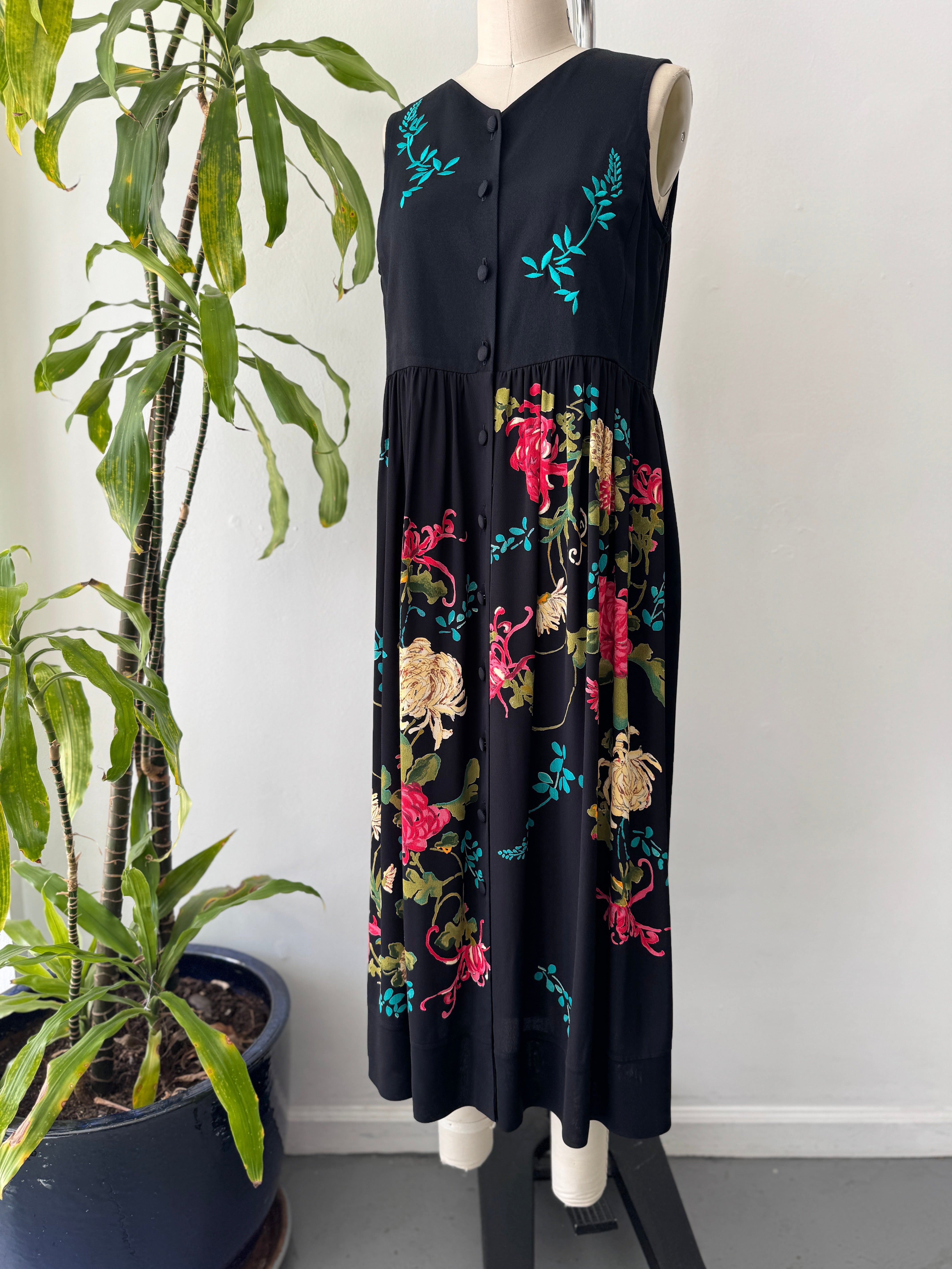 Vintage designer Carole Little dress
