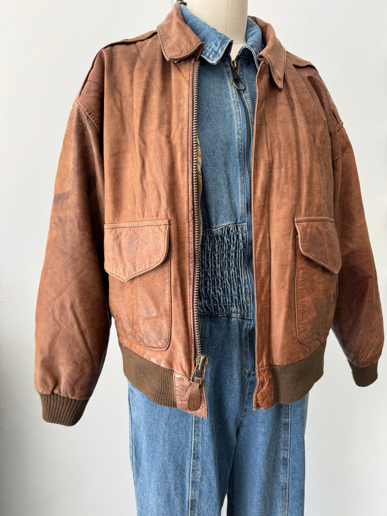 Vintage leather jacket