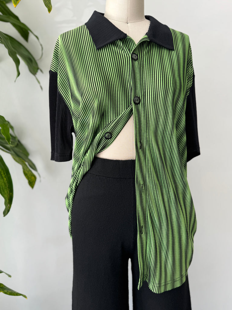 Vintage plated 2 tone shirt