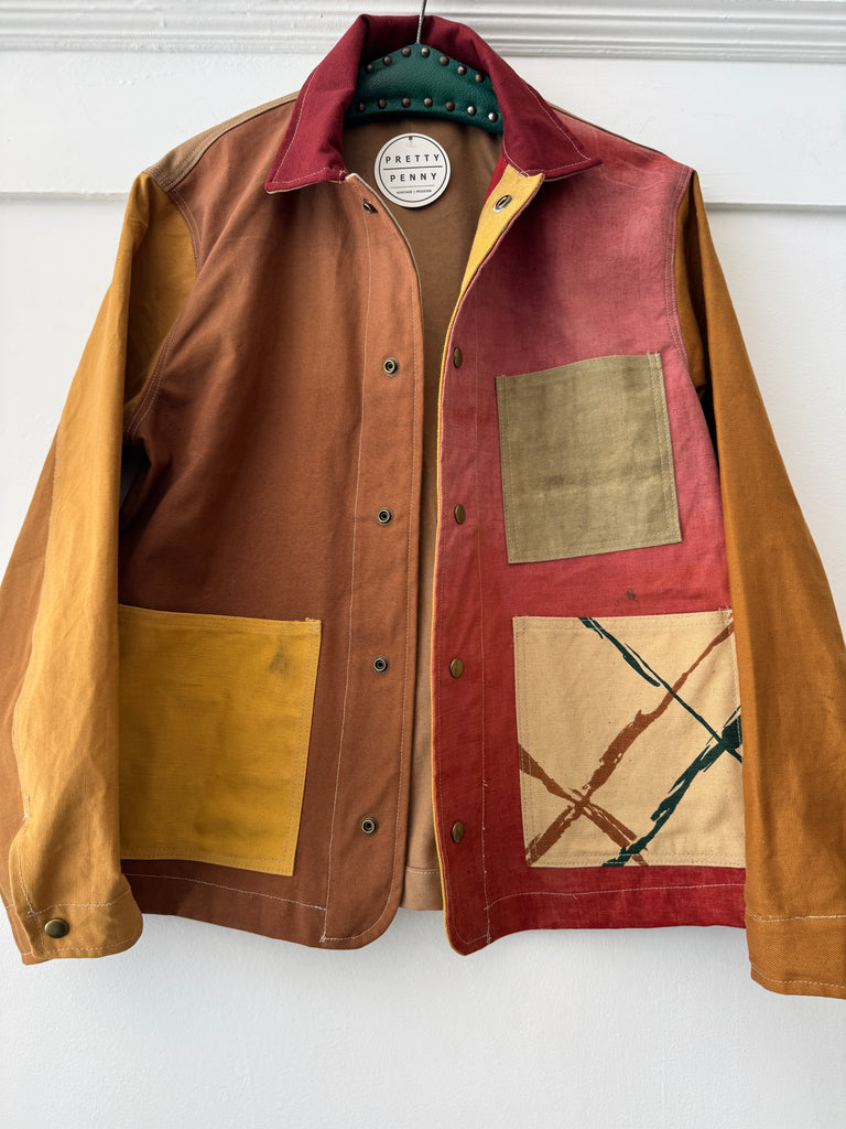 Handmade patchwork jacket