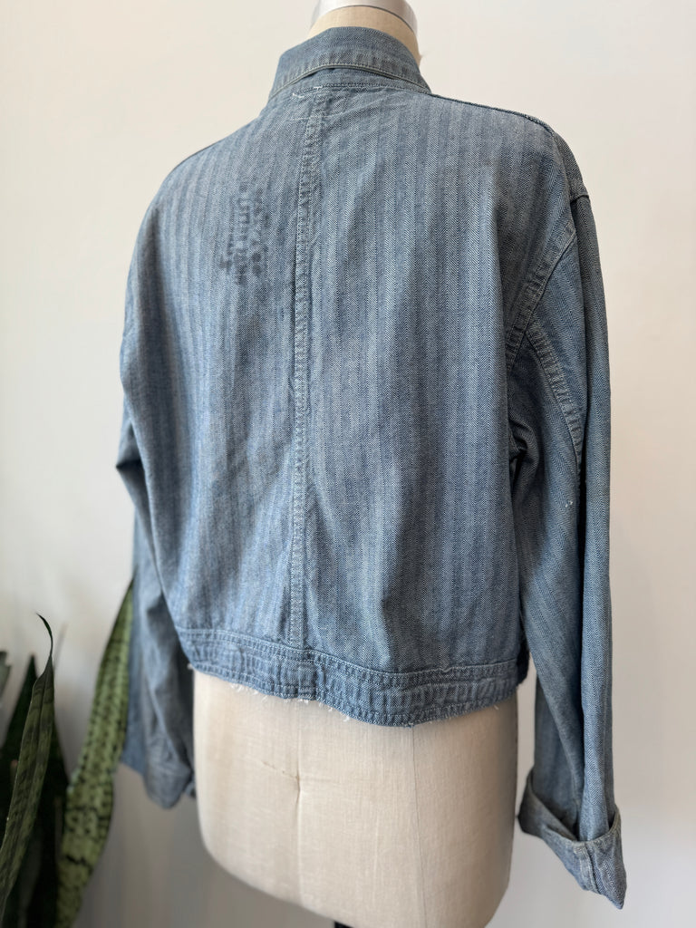 Vintage denim work jacket